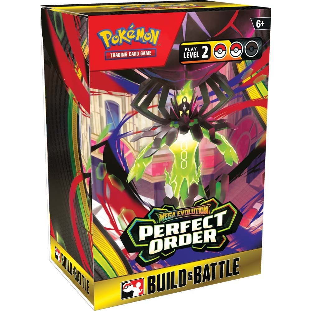 Pokemon Box Build POKÉMON TCG Mega Evolution - Perfect Order Build & Battle Box | The ...